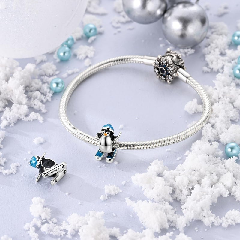 Hapour Store 925 Sterling Silver Charms for Bracelets Necklace European Jewelry Pendant Beads Charm for Women Mom - Image 4
